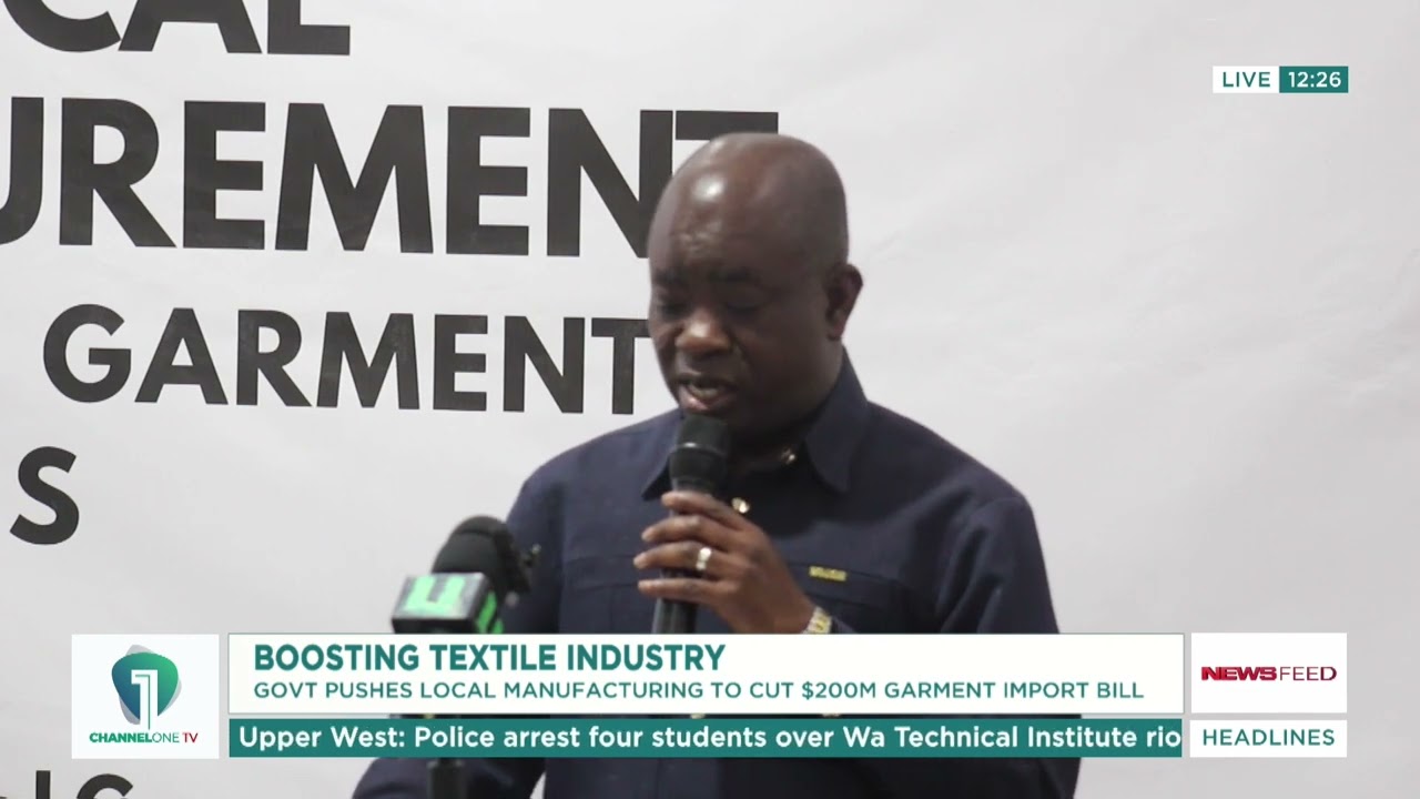 Boosting Textile Industry: Ghana Moves to Slash $200M Garment Import Bill | News Feed