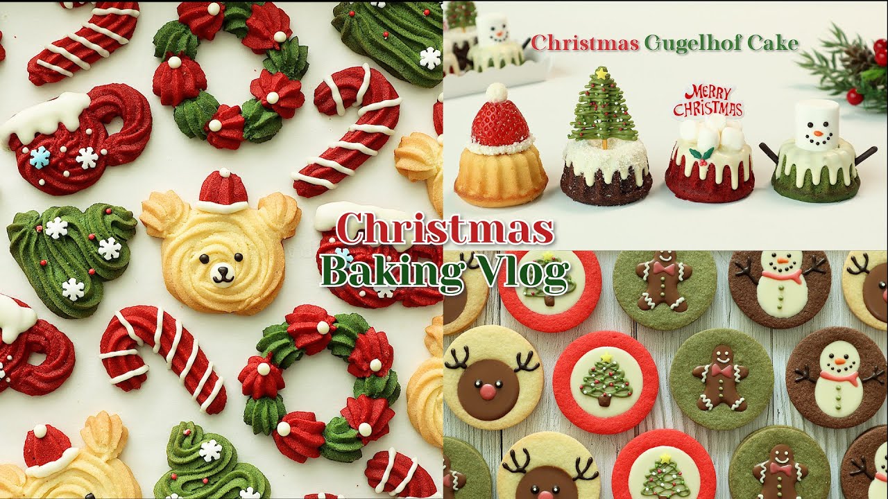Влог о рождественской выпечке смотрите на тройной скорости 🎁🎄