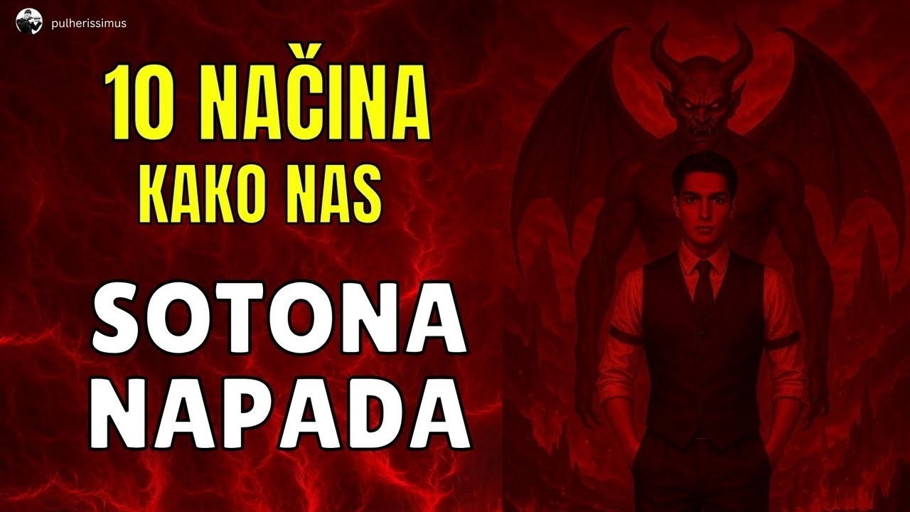 PAZITE  - VRAG OVAKO NAPADA ALI NAS BOG ŠTITI