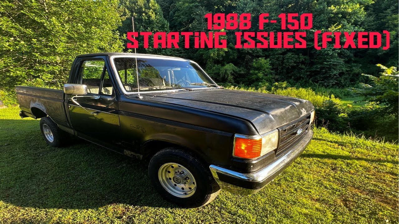 OBS F-Series: 1988 F-150 — двигатель крутится/есть давление топлива/работает на пусковой жидкости...