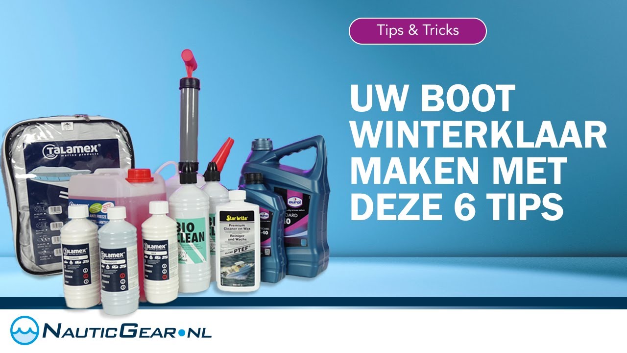 Boot winterklaar maken? 6 belangrijke tips!