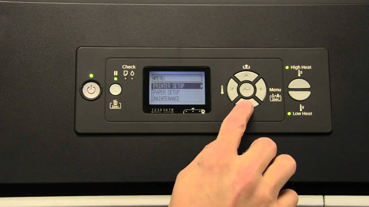 Epson Stylus Pro GS6000 | Media Loading and Setup