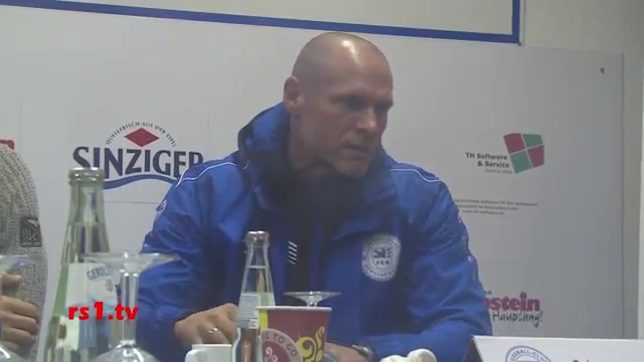 2015-12-13 Thorsten Legat wieder mal Emotional auf FCR PK