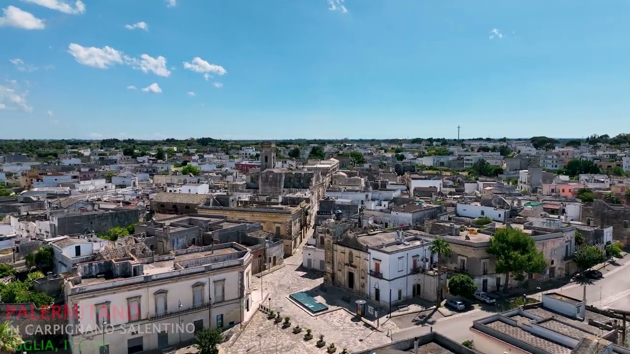 PUGLIA | CARPIGNANO SALENTINO |  DJI MAVIC AIR 3 CINE DRONE FOOTAGE