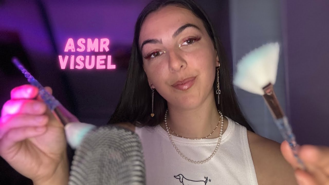 Slow asmr: pinceaux + visuel (avec des tuktuktuk) 😴