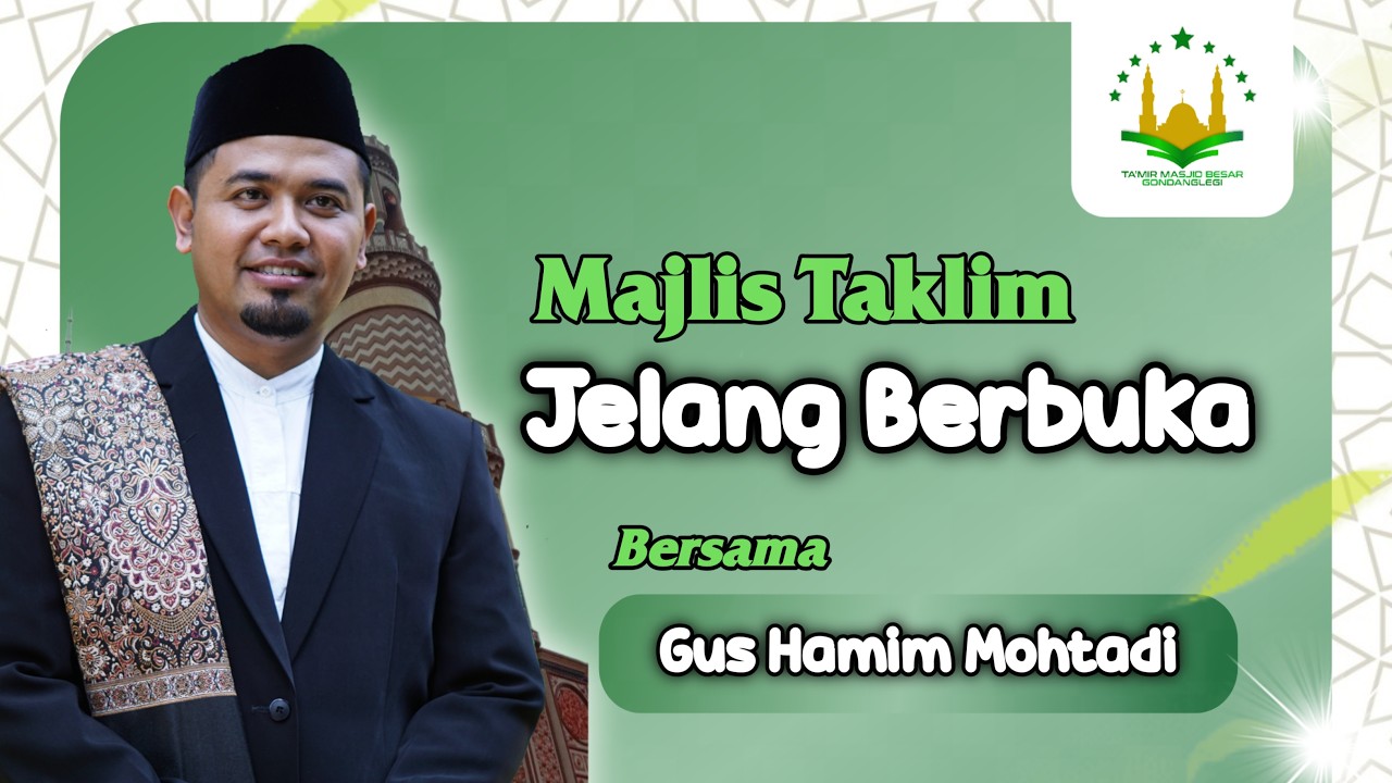 Live Kajian Spesial Jelang Berbuka 15 Ramadhan 1447 H | Bersama GusHamim Muhtadi
