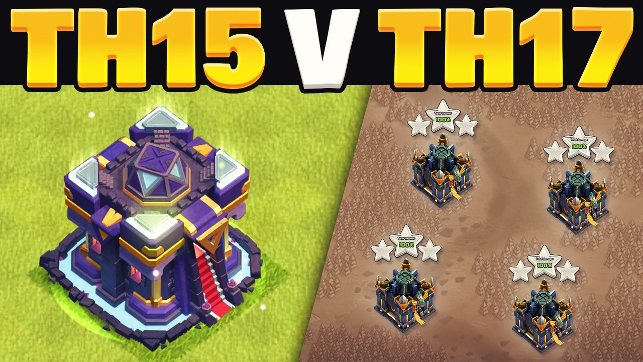 Easy TH15 v TH17 Attack Strategy Explained (Clash of Clans)