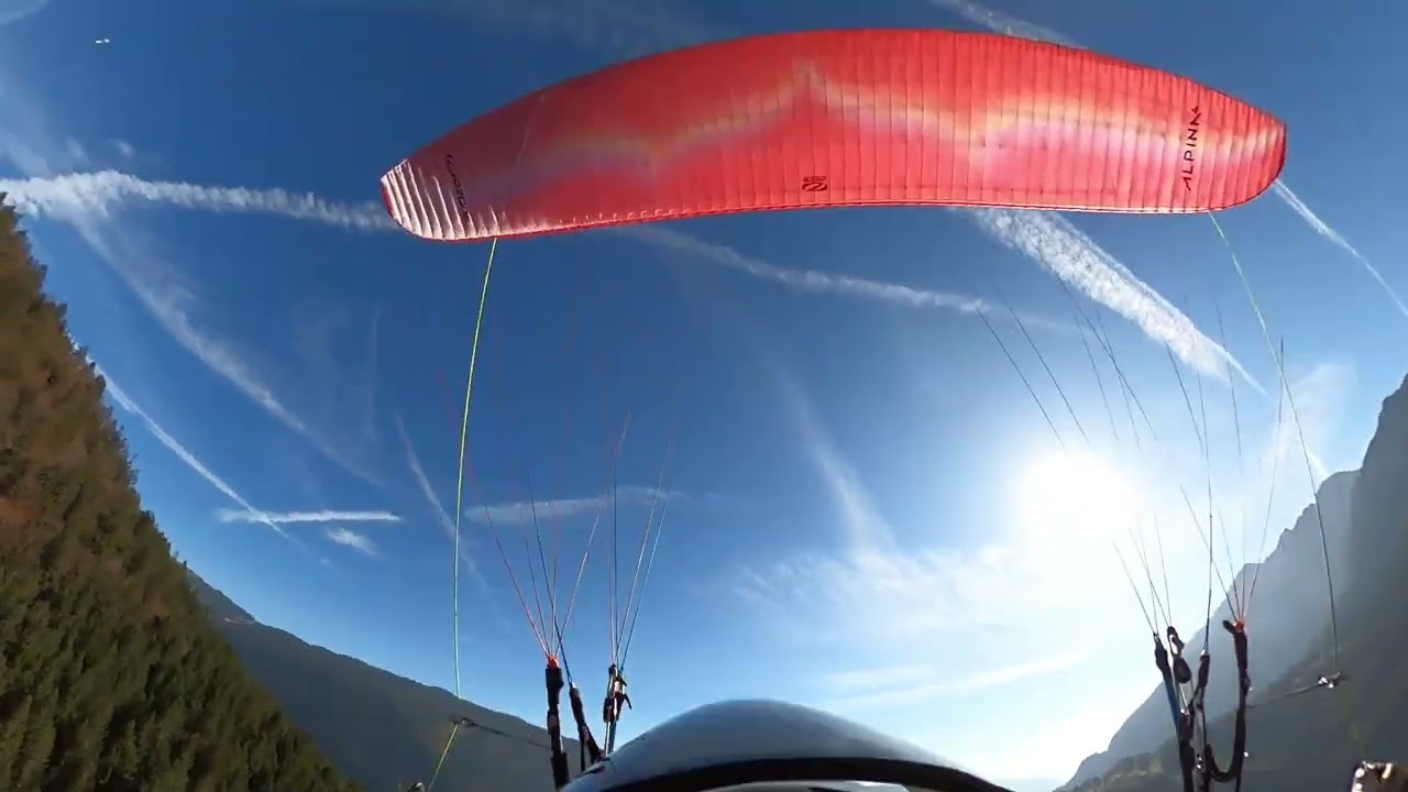 paragliding - Lago Molveno