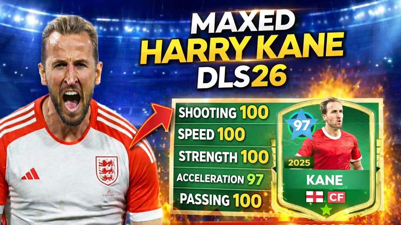 HOW TO MAX HARRY KANE TOTY DLS 2026 LIKE A PRO|FULL FITNESS