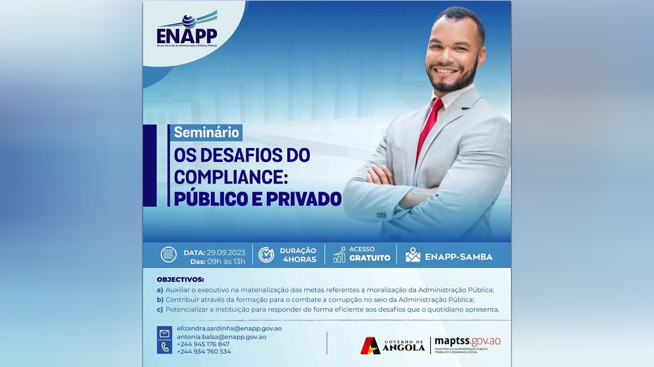 SEMINÁRIO - OS DESAFIOS DO COMPLIANCE: PÚBLICO E PRIVADO