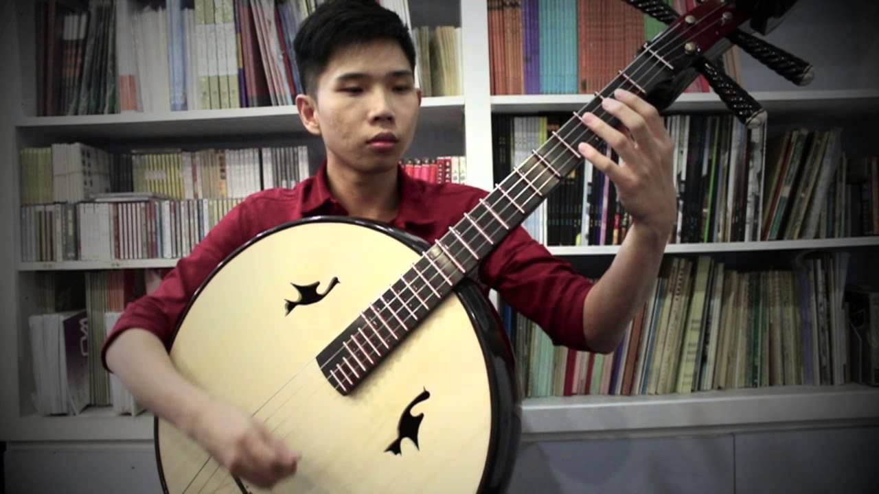 Demo of Basswood Beijing Daruan with steel frets by Song Guang Ning