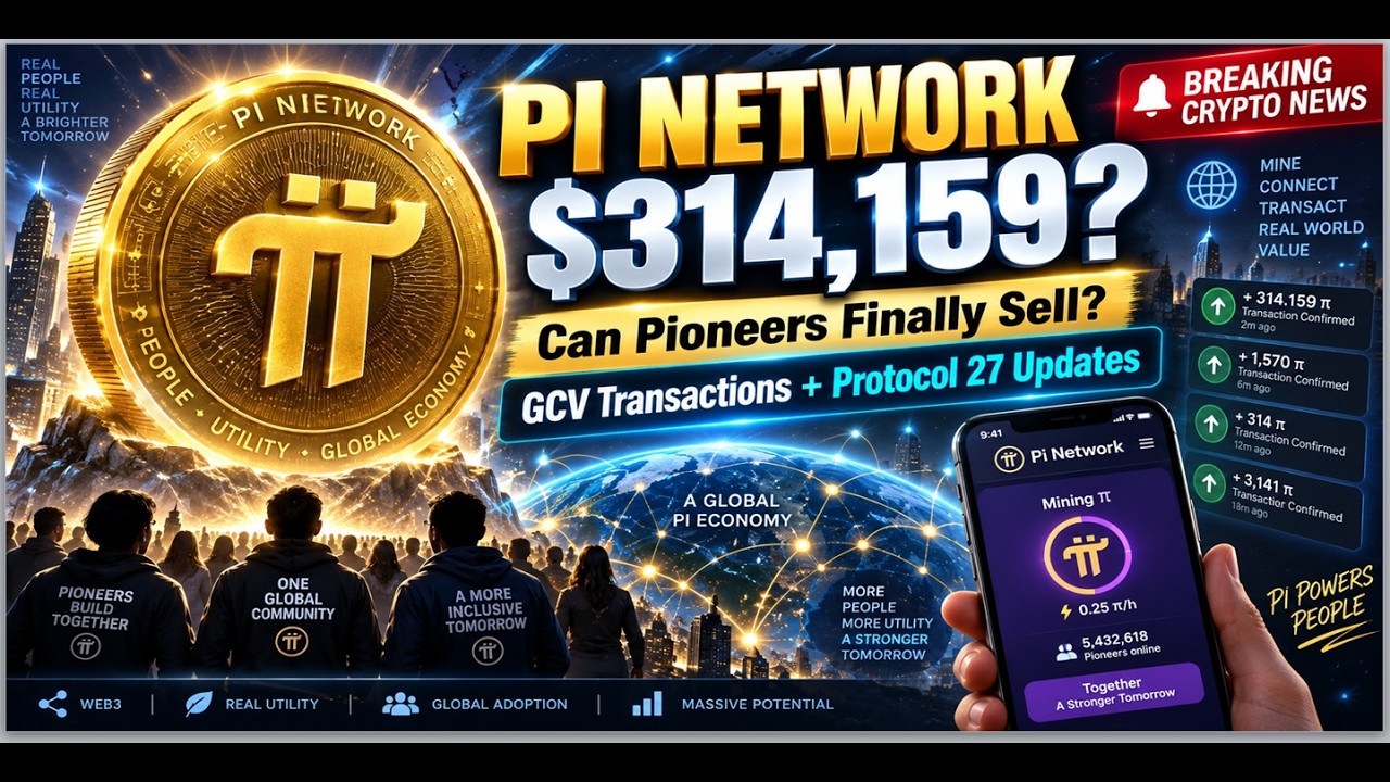 Pi Network: Смогут ли пионеры наконец продать монету Pi по цене GCV в $314 159? Обновления GCV Pi...