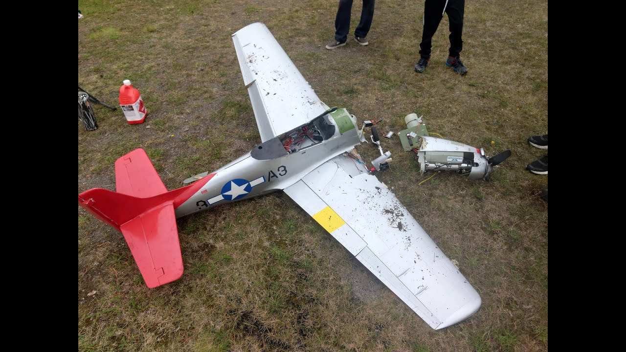 The end of a carf mustang
