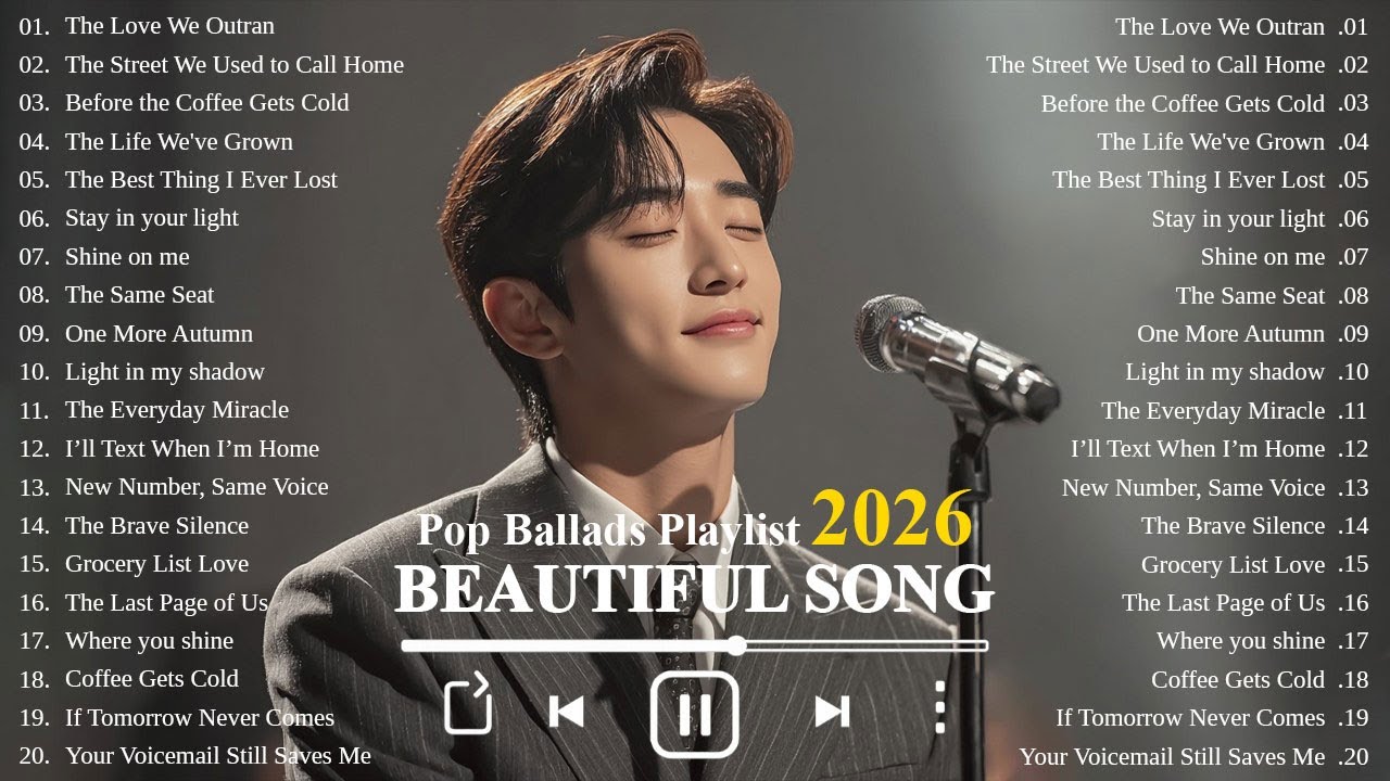 Romantic Ballads Love Songs 2026 | Beautiful & Relaxing Love Songs | K-Drama OST Style