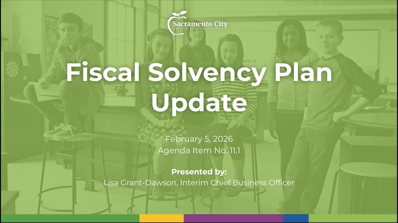Fiscal Solvency Plan Update: February 5, 2026 Board of Education Meeting