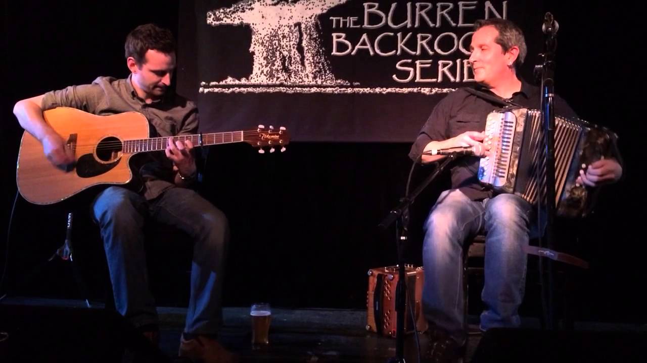 Mick McAuley with Patrick Doocey