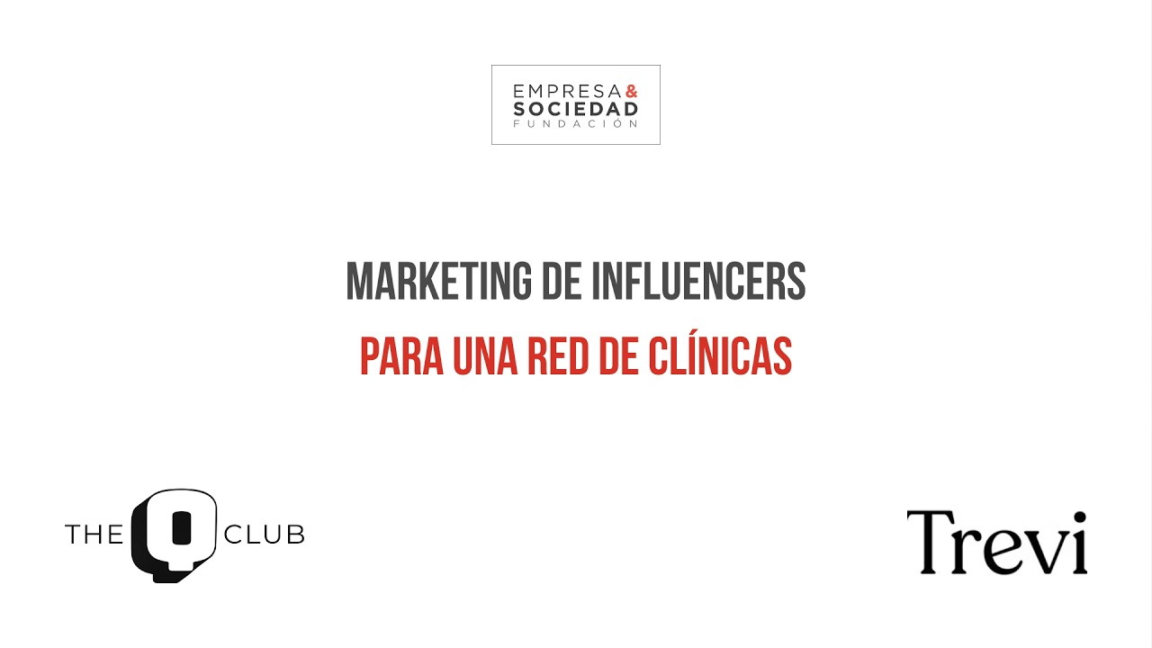 Marketing de influencers para una red de clínicas