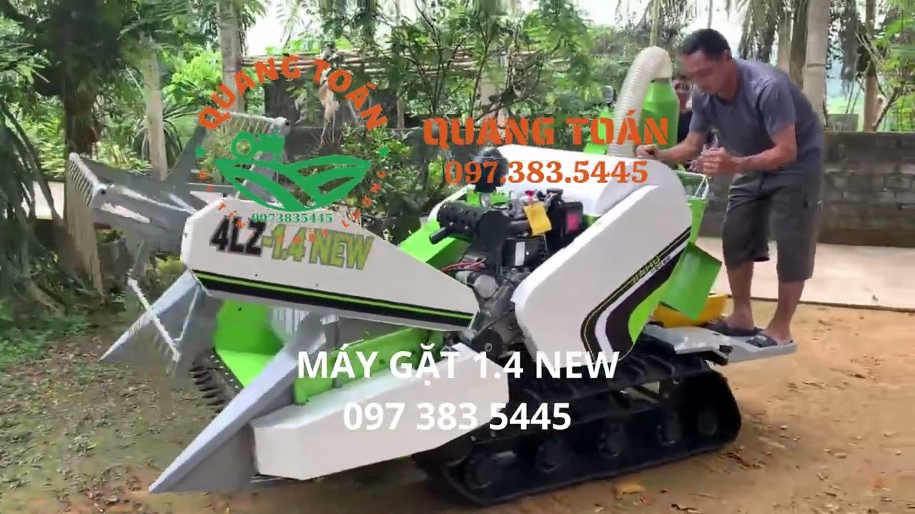 Máy gặt mini 1.4 NEW VỀ VỚI LÀO CAI LH : 097 383 5445