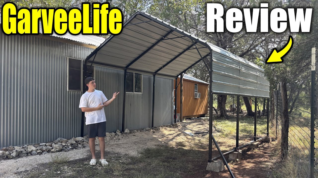 Best Budget Carport Under $500 (GarveeLife Review)