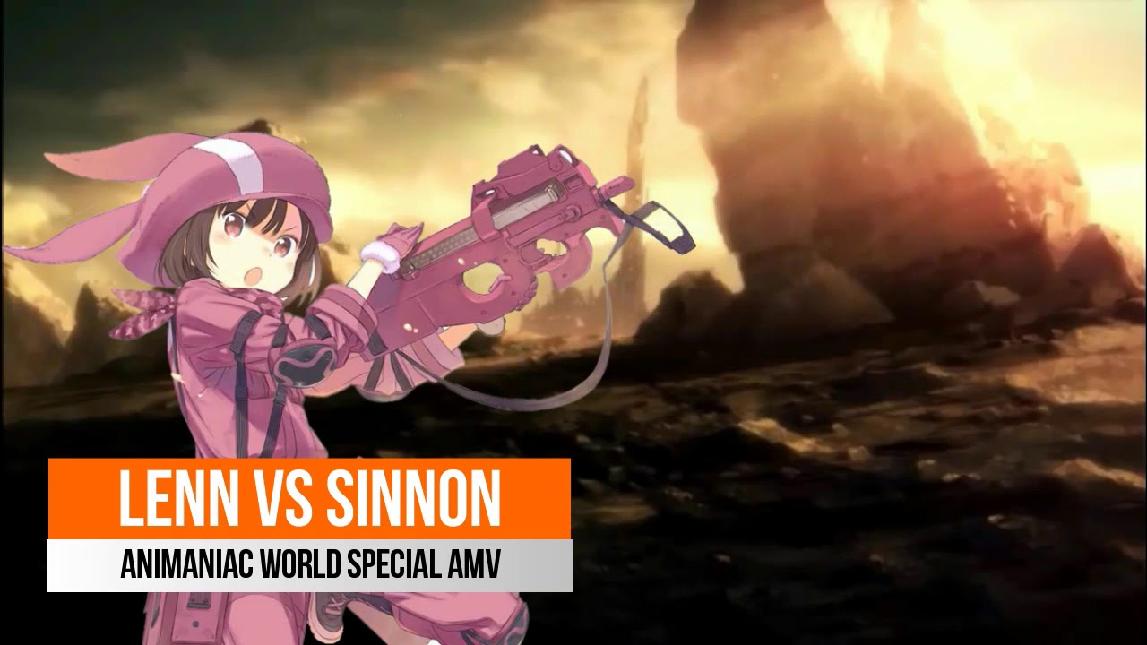 Sword Art Online Alternative Gungale Online Episode 1 [AMV]  LLENN vs SINNON
