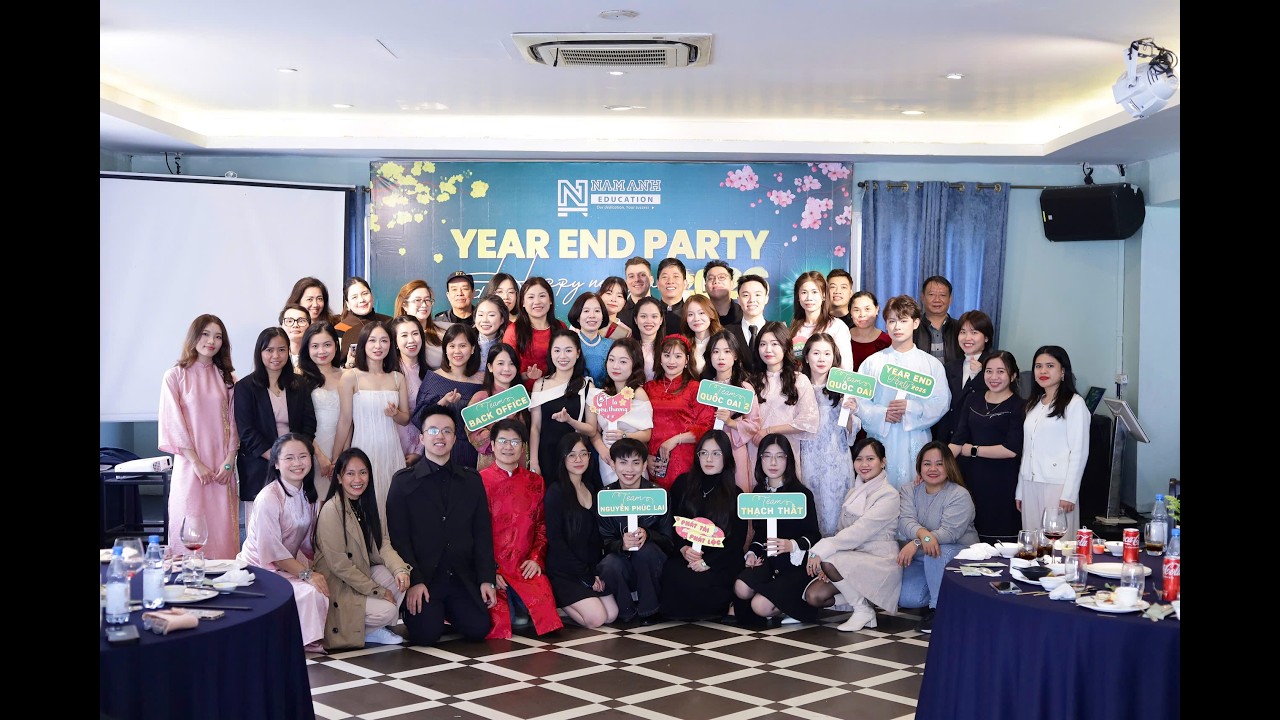 Video Year End Party 2025 của Nam Anh Scholarship