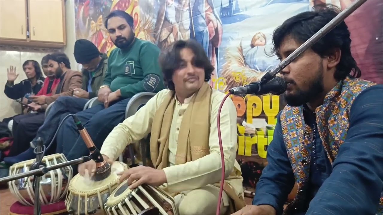 Zubair Khan | Aj ki rat | Masihi geet | Tabla sohail khan