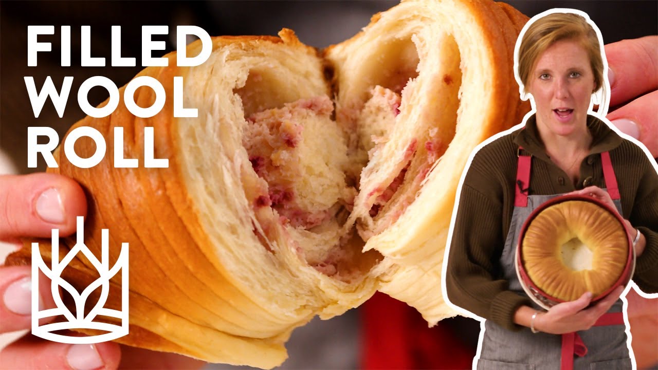 Filled Wool Roll is Easy & Stunning