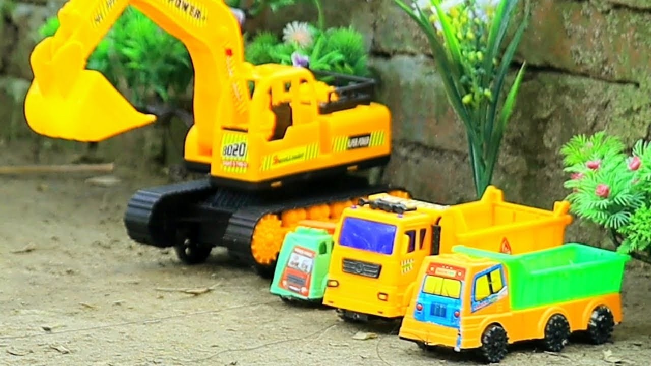 Diy tractor, excavator truck, carin gari, dumpar truck, dojar gadi, hino 8j gari | Mar 4 20265:30 PM