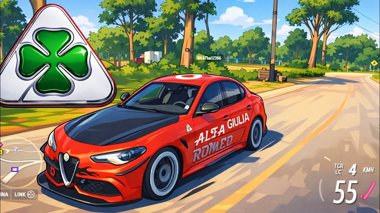 Forza Horizon 5 ALFA ROMEO GIULIA QUADRIFOGLIO PS5