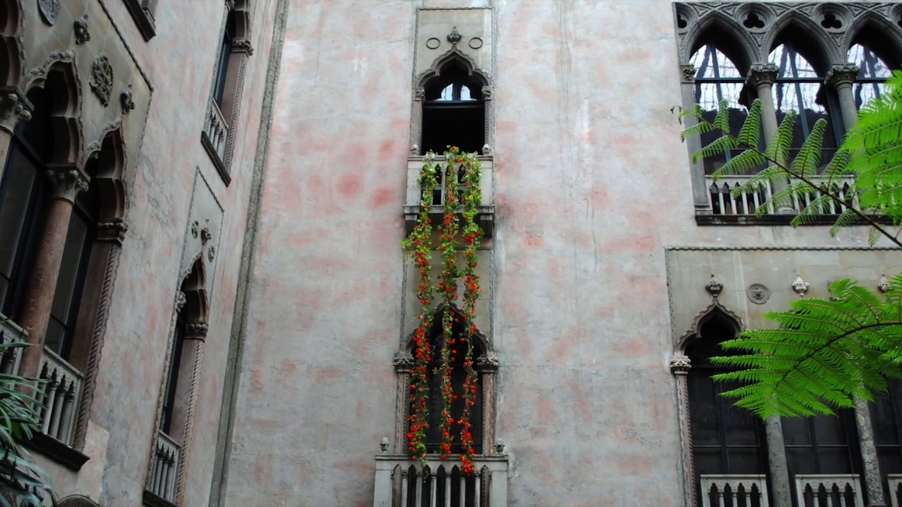 What It's Like to Hang Nasturtiums at the Gardner Museum