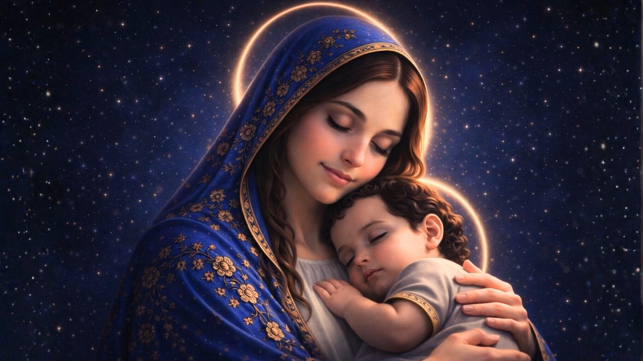 Night Prayer with Mary | Live Under Mary’s Mantle (Protection & Peace)