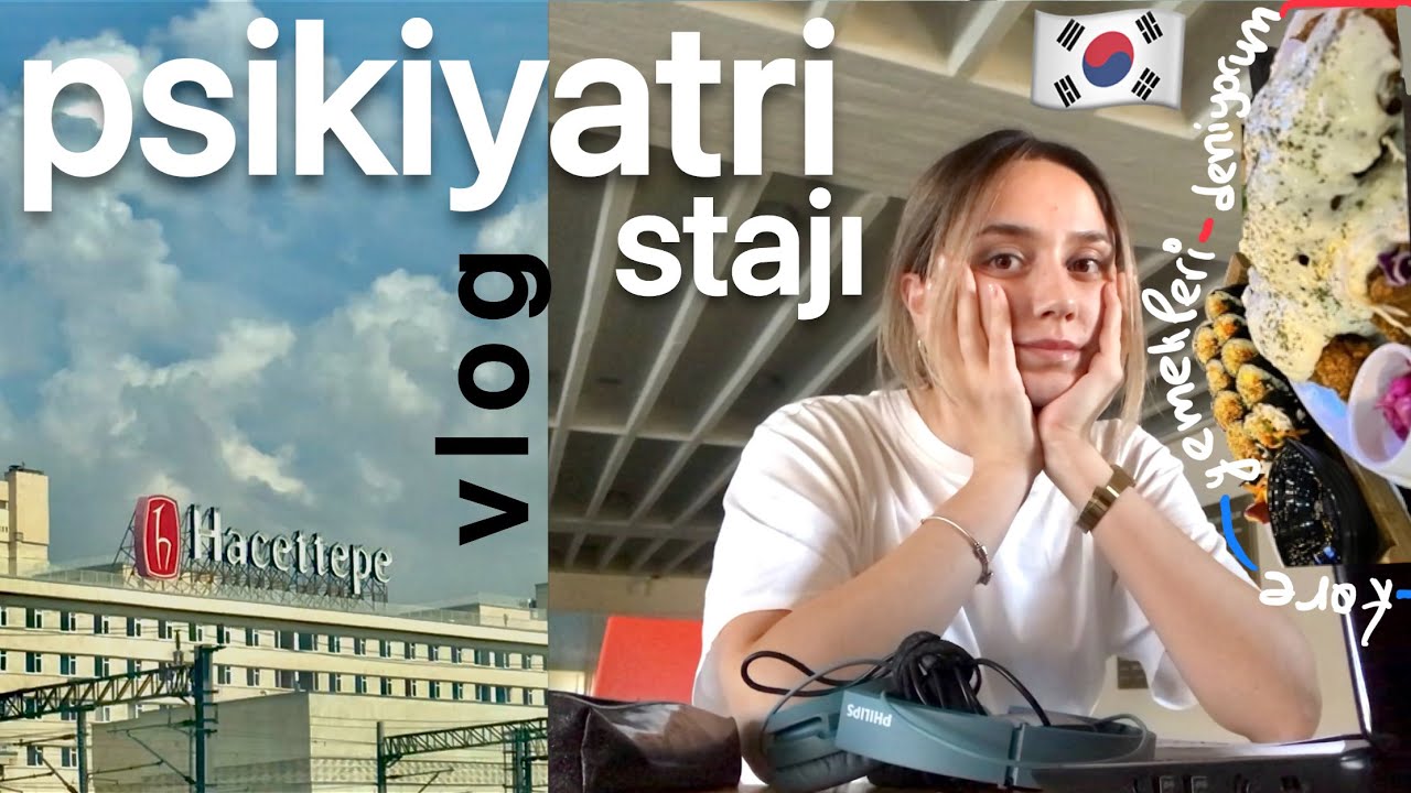 Psikiyatri Stajı VLOG | Staj Günlükleri 10 #vlog