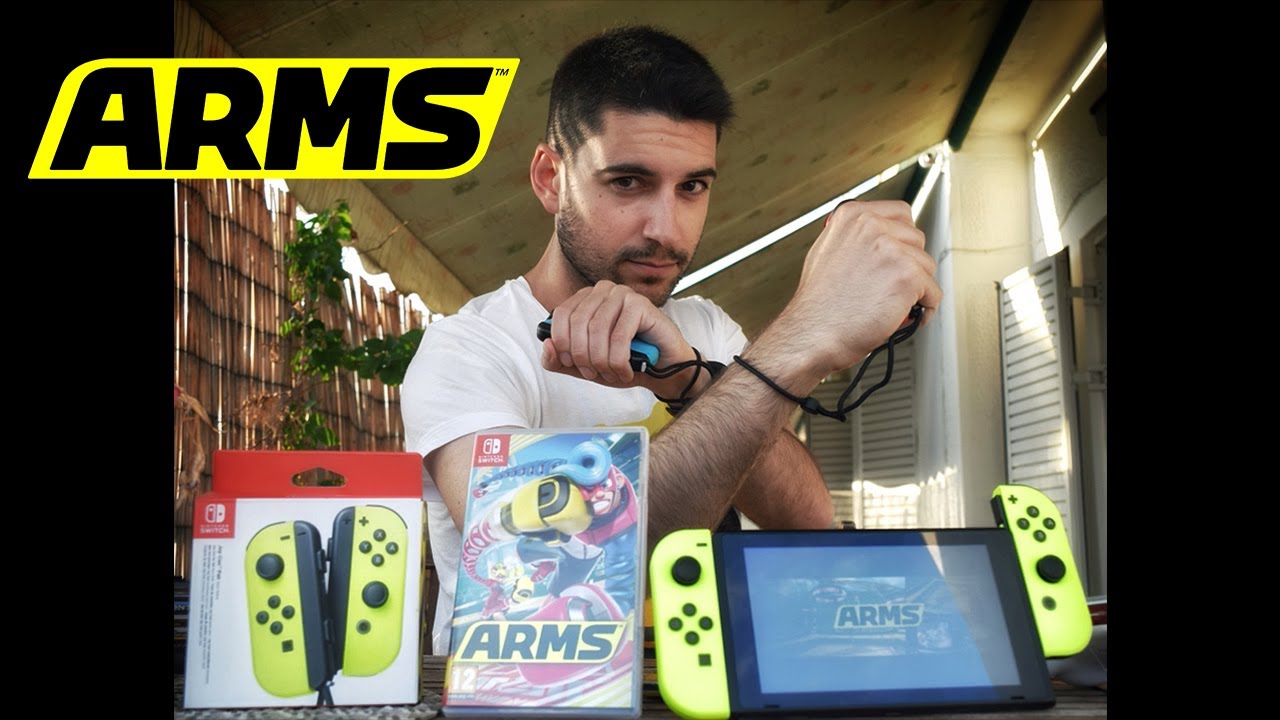 ARMS / Neon Yellow Joy-Con Unboxing