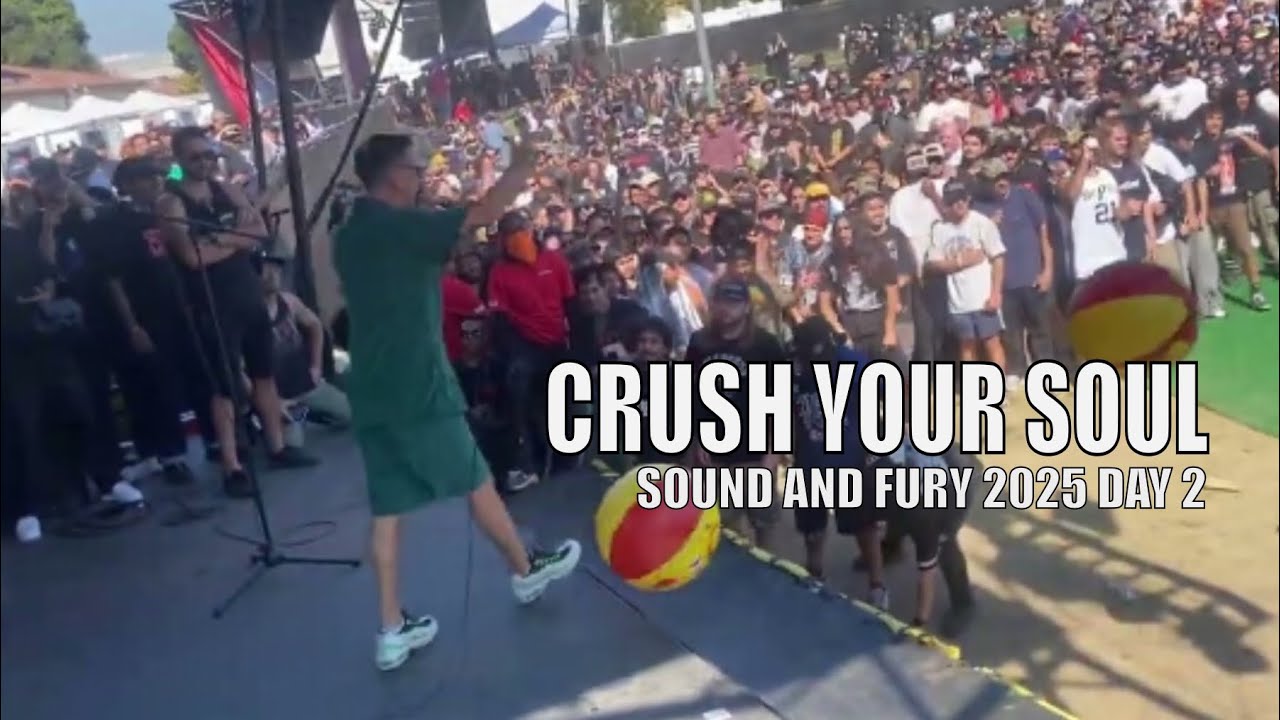 Crush Your Soul Brings NYHC Fury to Sound & Fury 2025 | Full Hardcore Set Live in LA (Day 2)