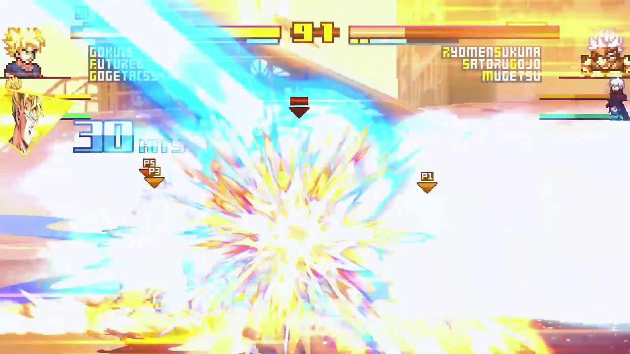 🎮 Online PvP Matches in Academy MUGEN v1.2! 🌀