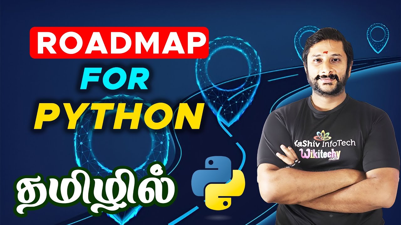 The Ultimate Python Roadmap (Before you Start) | 🐍Python Roadmap 2024  in Tamil 🚀 #python #roadmap