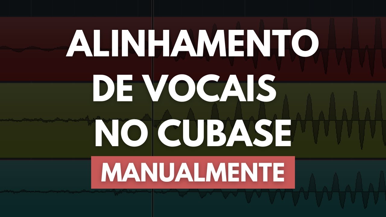 COMO ALINHAR AUDIO NO CUBASE FÁCIL E RÁPIDO