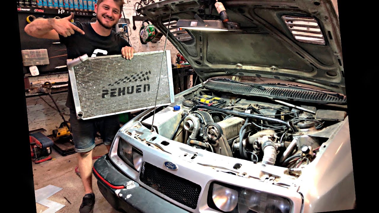 Instalando Radiador de Aluminio al SIERRA XR4T