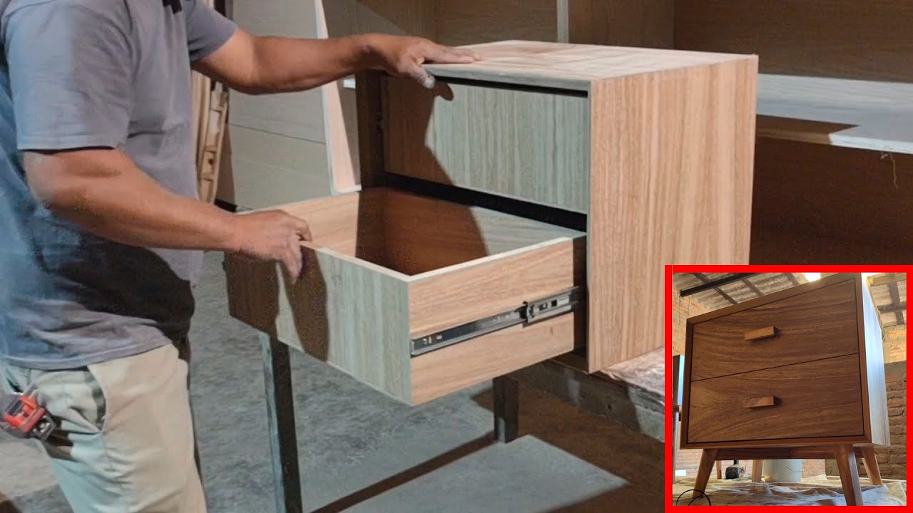 CARPINTERÍA como HACER CAJONES para BURO de MADERA PAROTA MODERNO #2