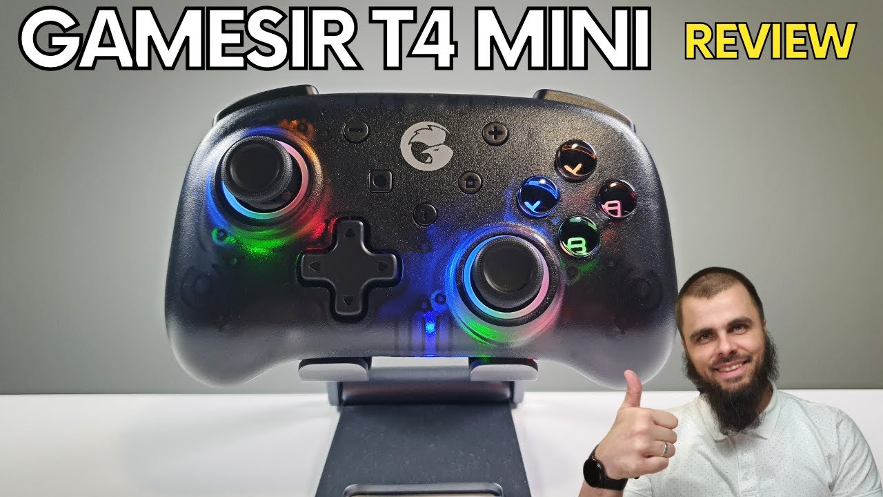 GameSir T4 Mini Unboxing I Review I Gaming test I Best $30 gamepad for Switch I Android I iOS I PC