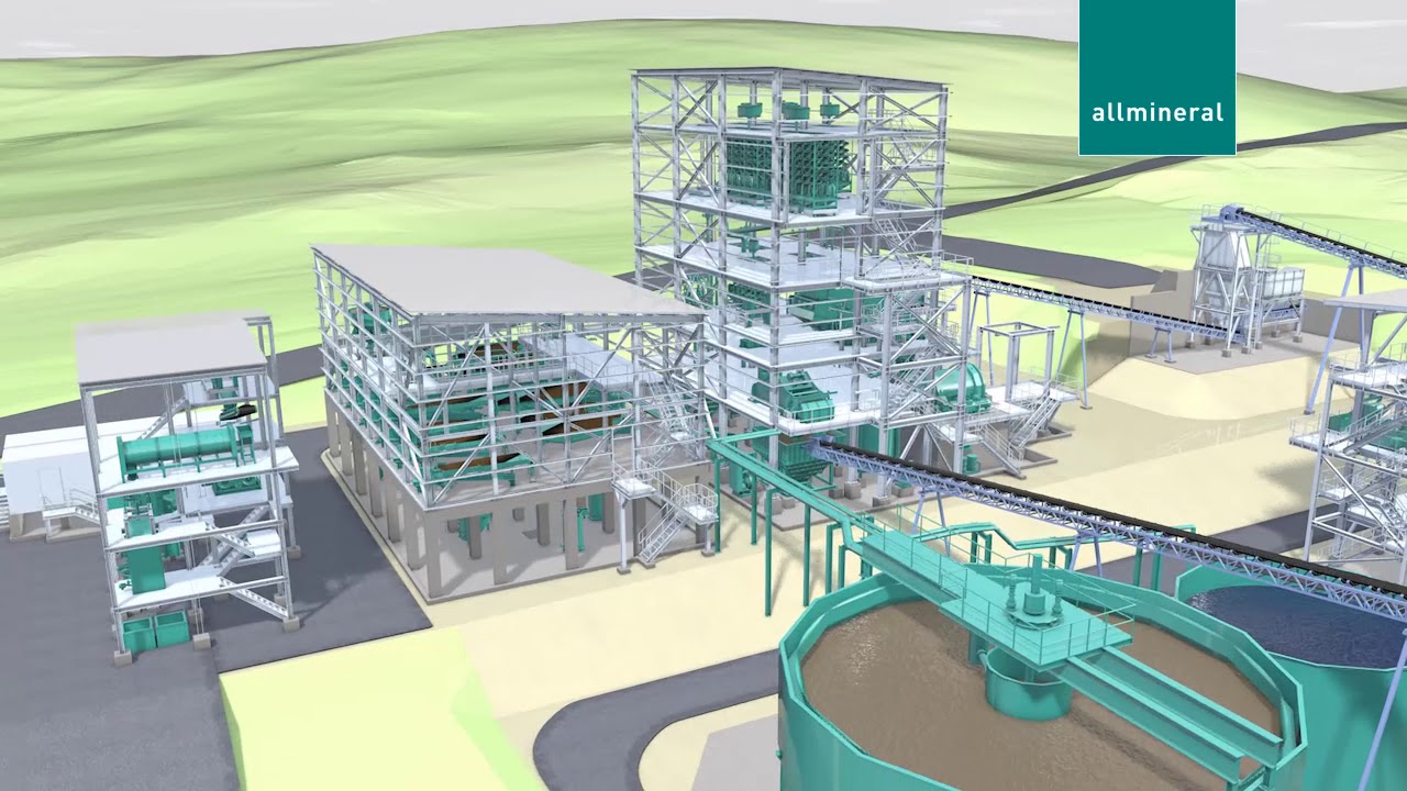 Tungsten Ore Beneficiation Plant in Spain - La Parrilla