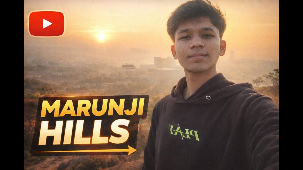 MARUNJI HILL SOLO TREK || LIFE WITH SUANSH || PUNE HINJEWADI || FIRST VLOG