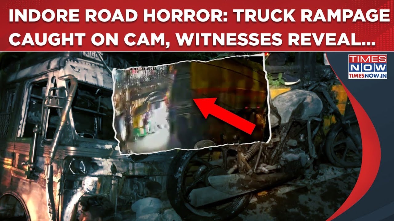 Indore Road Horror On Cam: Drunk Driver Ploughs Truck Into Crowd | Witnesses Reveal This&hellip; Police Say