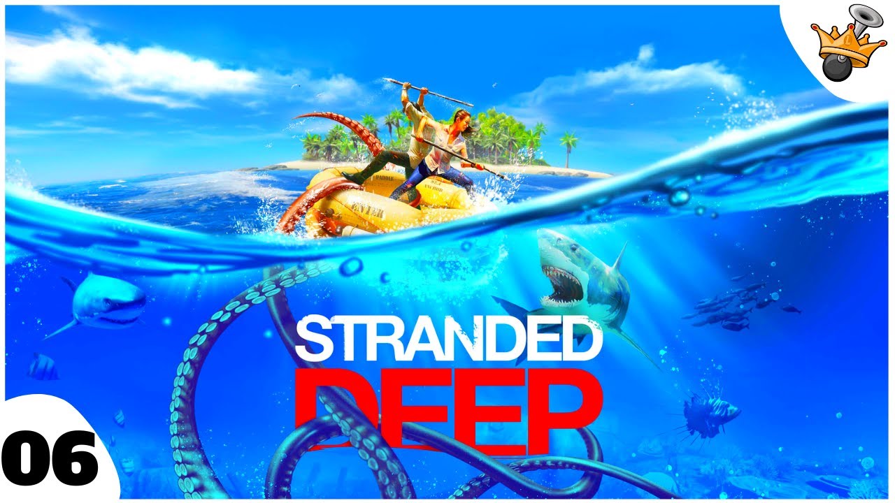 Je traverse l'océan à la nage ! STRANDED DEEP GAMEPLAY FR #6