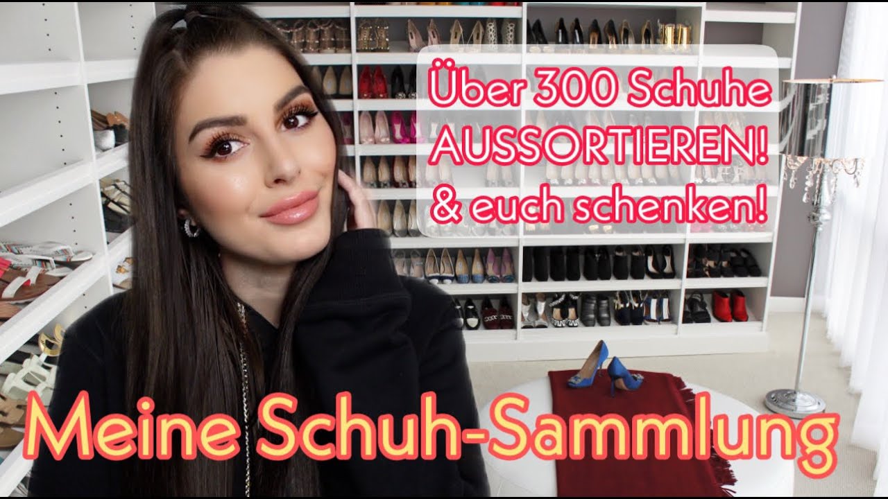 300 PAAR SCHUHE! Meine Schuhsammlung ausmisten & euch schenken