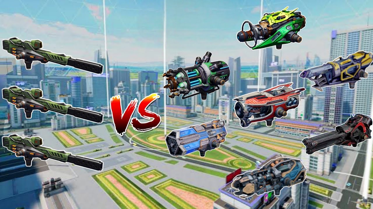 WR🔥 ARM M-80 VS All Weapon Comparison ||WAR ROBOTS||