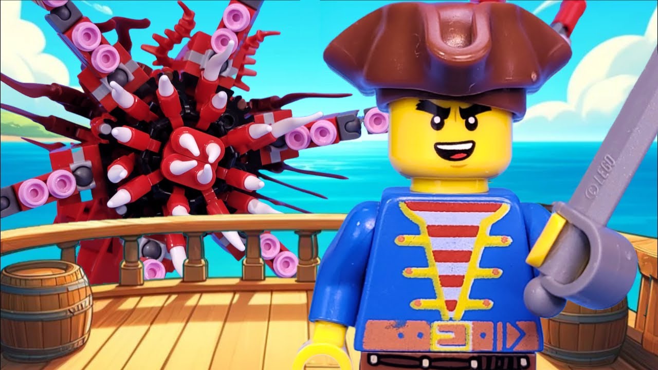 Я построил пиратскую жизнь из Lego