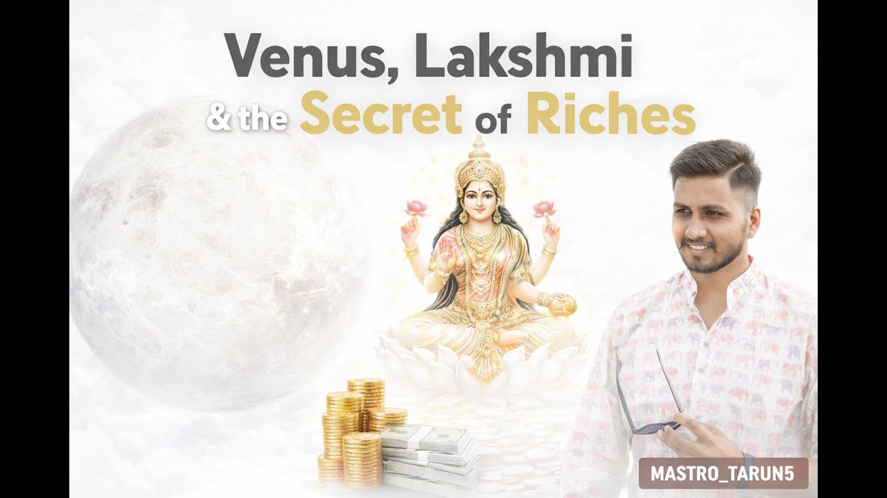 Venus, Lakshmi & the Law of Attraction | Money Astrology Explained
