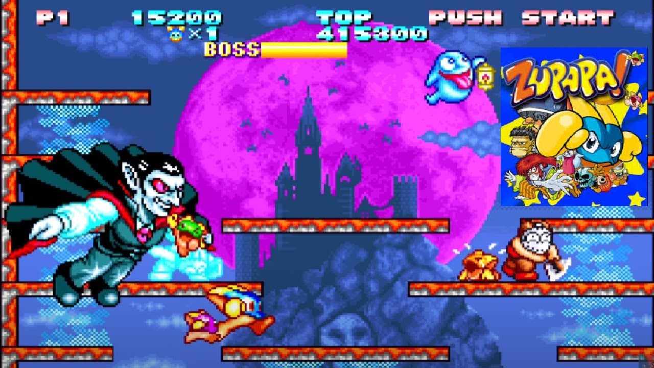 ZuPaPa! ズパパ！ Neo Geo SNK 2001. Full gameplay walkthrough. Possibly best arcade game you didn't know.