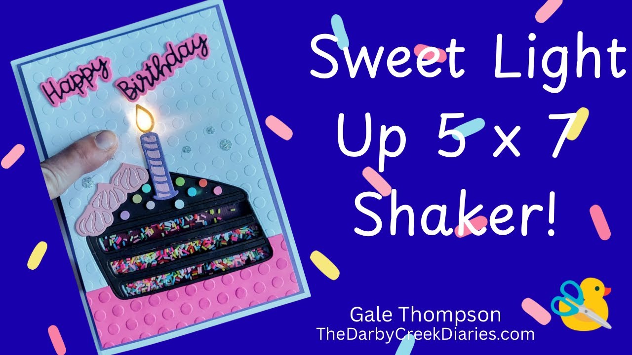 Light up shaker Card